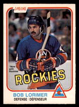 1981 O-Pee-Chee OPC Base Set #214 Bob Lorimer