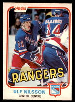 1981 O-Pee-Chee OPC Base Set #229 Ulf Nilsson