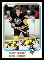 1981 O-Pee-Chee OPC Base Set #256 Randy Carlyle