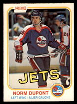 1981 O-Pee-Chee OPC Base Set #363 Norm Dupont