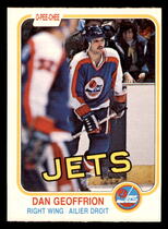 1981 O-Pee-Chee OPC Base Set #364 Dan Geoffrion