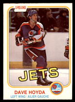 1981 O-Pee-Chee OPC Base Set #366 Dave Hoyda