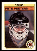 1982 O-Pee-Chee OPC Base Set #22 Peter Peeters