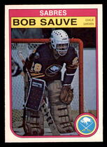 1982 O-Pee-Chee OPC Base Set #34 Bob Sauve