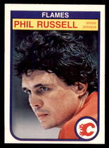 1982 O-Pee-Chee OPC Base Set #58 Phil Russell
