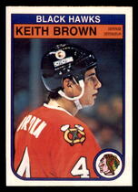 1982 O-Pee-Chee OPC Base Set #62 Keith Brown