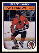 1982 O-Pee-Chee OPC Base Set #71 Rich Preston