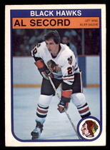 1982 O-Pee-Chee OPC Base Set #74 Al Secord