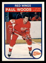 1982 O-Pee-Chee OPC Base Set #98 Paul Woods