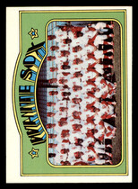 1972 Topps Base Set #381 White Sox Team