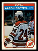 1982 O-Pee-Chee OPC Base Set #136 Aaron Broten