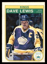 1982 O-Pee-Chee OPC Base Set #157 Dave Lewis