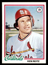 1978 Topps Base Set #692 Ken Reitz