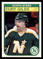 1982 O-Pee-Chee OPC Base Set #166 Curt Giles