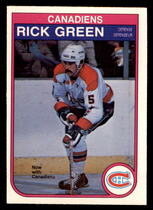 1982 O-Pee-Chee OPC Base Set #183 Rick Green