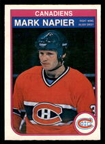 1982 O-Pee-Chee OPC Base Set #189 Mark Napier