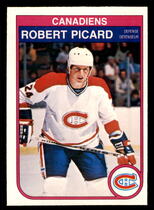 1982 O-Pee-Chee OPC Base Set #190 Robert Picard