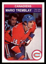 1982 O-Pee-Chee OPC Base Set #193 Mario Tremblay