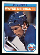 1982 O-Pee-Chee OPC Base Set #205 Wayne Merrick