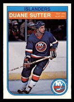 1982 O-Pee-Chee OPC Base Set #212 Duane Sutter