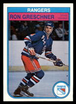 1982 O-Pee-Chee OPC Base Set #224 Ron Greschner