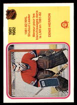 1982 O-Pee-Chee OPC Base Set #241 Denis Herron