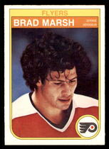 1982 O-Pee-Chee OPC Base Set #254 Brad Marsh