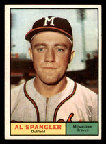 1961 Topps Base Set #73 Al Spangler