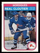 1982 O-Pee-Chee OPC Base Set #279 Real Cloutier