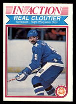 1982 O-Pee-Chee OPC Base Set #280 Real Cloutier