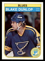 1982 O-Pee-Chee OPC Base Set #301 Blake Dunlop