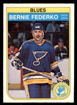 1982 O-Pee-Chee OPC Base Set #302 Bernie Federko