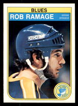 1982 O-Pee-Chee OPC Base Set #310 Rob Ramage