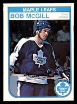 1982 O-Pee-Chee OPC Base Set #327 Bob McGill