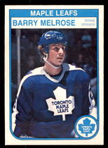 1982 O-Pee-Chee OPC Base Set #328 Barry Melrose