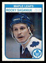 1982 O-Pee-Chee OPC Base Set #331 Rocky Saganiuk