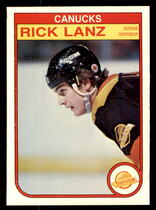 1982 O-Pee-Chee OPC Base Set #348 Rick Lanz