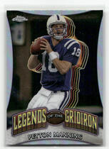 2024 Topps Chrome Legends of the Gridiron Refractor #LOG-2 Peyton Manning