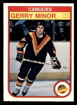 1982 O-Pee-Chee OPC Base Set #352 Gerry Minor