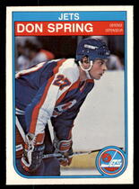 1982 O-Pee-Chee OPC Base Set #392 Don Spring