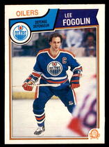 1983 O-Pee-Chee OPC Base Set #26 Lee Fogolin