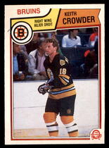 1983 O-Pee-Chee OPC Base Set #47 Keith Crowder