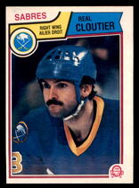 1983 O-Pee-Chee OPC Base Set #62 Real Cloutier