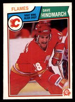 1983 O-Pee-Chee OPC Base Set #82 Dave Hindmarch