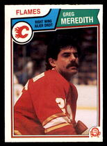 1983 O-Pee-Chee OPC Base Set #88 Greg Meredith