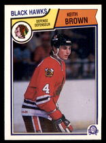 1983 O-Pee-Chee OPC Base Set #98 Keith Brown