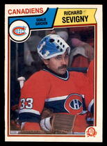 1983 O-Pee-Chee OPC Base Set #197 Richard Sevigny