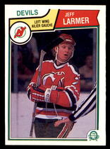 1983 O-Pee-Chee OPC Base Set #230 Jeff Larmer