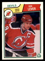 1983 O-Pee-Chee OPC Base Set #231 Don Lever