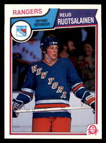 1983 O-Pee-Chee OPC Base Set #255 Reijo Ruotsalainen